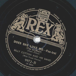 Billy Cotton - Ive got sixpence / Does she love me