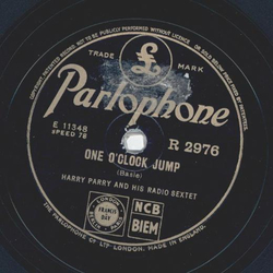 Harry Parry and his Radio Sextet - Ill remember April / One oclock jump