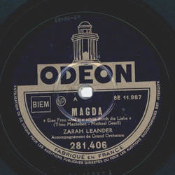 Zarah Leander - Magda: Eine Frau wird erst schön durch...