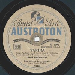 Rudi Hofstetter - Sarina / Abends in Napoli