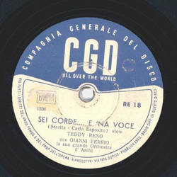 Teddy Reno - Sei Corde e na voce / Souvenir dItaly