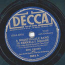 Bing Crosby - A Nightingale sang berkeley square / Lone...