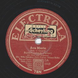 Rudolf Schock - Ave Maria / Es muß ein Wunderbares sein