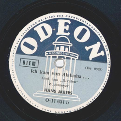 Hans Albers - Schaukellied / Ich kam von Alabama...