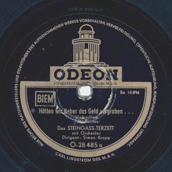 Das Steingass-Terzett - Htten wir lieber das Geld...