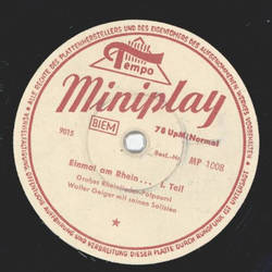 Walter Geiger mit seinen Solisten - Einmal am Rhein,...