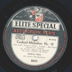 Brge Friis - Cocktail-Melodien Nr. 15 /...