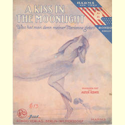 Notenheft / music sheet - A kiss in the moonlight