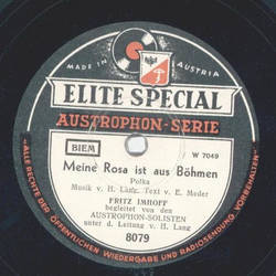 Fritz Imhoff - Meine Rosa ist aus Bhmen / Mister Rossini