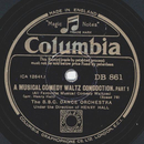 The B.B.C. Dance Orchestra: Henry Hall - A Musical Comedy...