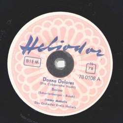 Jimmy Makulis - Donna Dolores / Cubana - Cubanita