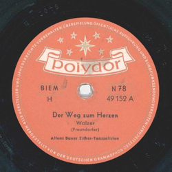 Alfons Bauer - Der Weg zum Herzen / Hoch droben auf dem Berg