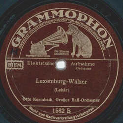 Otto Kermbach - Dollar-Walzer / Luxemburg-Walzer