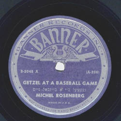Michael Rosenberg - Getzel at a Baseball Game / Shepsel in Florida