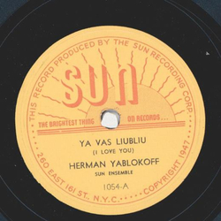 Herman Yablokoff - Ya vas Liubliu / Odessa Mamma