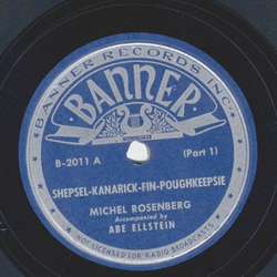 Michael Rosenberg - Shepsel-Kanarick-Fin-Poughkeepsie Part I and II