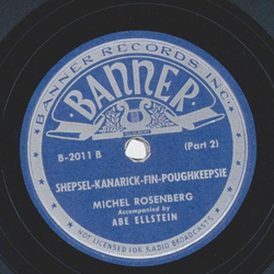 Michael Rosenberg - Shepsel-Kanarick-Fin-Poughkeepsie Part I and II