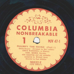 Karl Weber - Rhumpy the Rino (2 Records)