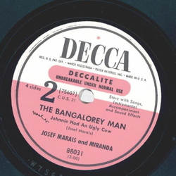 Josef Marais - The Bangalorey Man (2 Records)