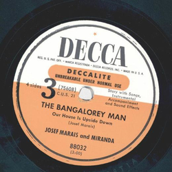 Josef Marais - The Bangalorey Man (2 Records)
