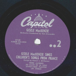 Gisele MacKenzie - Childrens Songs from France