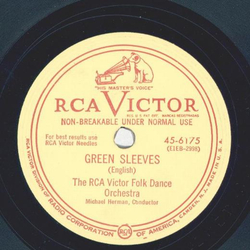 The RCA Victor Folk Dance Orchestra: Michael Herman - Green Sleeves / Ribbon Dance