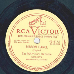The RCA Victor Folk Dance Orchestra: Michael Herman - Green Sleeves / Ribbon Dance