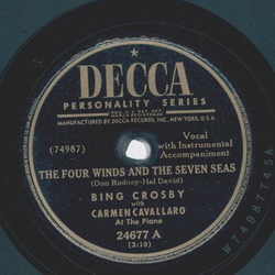 Bing Crosby - The four winds and the seven seas / Make...
