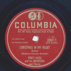 Percy Faith - Sleigh Ride / Christmas in my Heart
