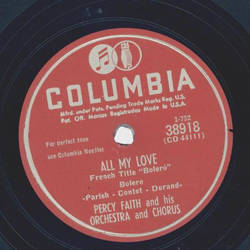 Percy Faith - All my Love / This is the Time