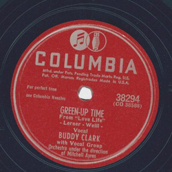 Buddy Clark - Here Ill stay / Green-up time
