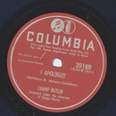 Champ Butler - I apologize / Therell be mournin in the...