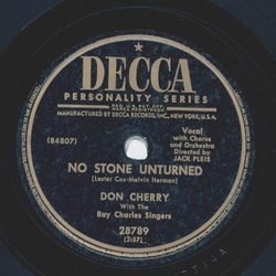 Don Cherry - No Stone unturned / Till the moon turns green 