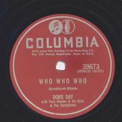 Doris Day - A guy is a guy / Who who who