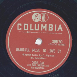 Doris Day - Beautiful music to love by / When the red, red, Robin comes bob, bob, bobbin along