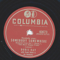 Doris Day - Somebody Somewhere / Well love again