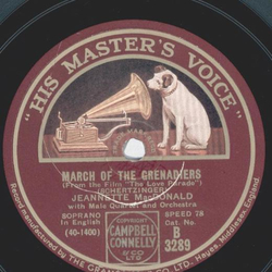 Jeannette MacDonald - March of the Grenadiers / My Dream...