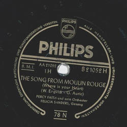 Percy Faith - The Song from Moulin Rouge / Swedish Rhapsody
