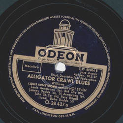 Louis Armstrong and his Hot Seven - Weary Blues / Alligator Crawl Blues