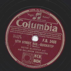 Victor Silvester - 12th Street Rag / One Night of Love