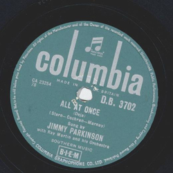 Jimmy Parkinson - All at once / I look at you