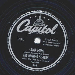 The Denning Sisters - And Mimi / Fun and Fancy Free