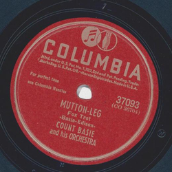 Count Basie - Mutton Leg / Fla-ga-la-pa