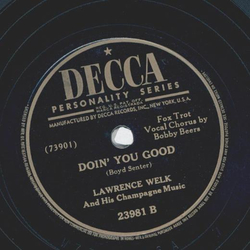 Lawrence Welk - Whiffenpoof Song / Doing you good