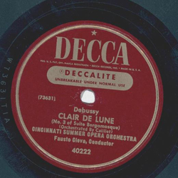 Cincinnati Summer Opera Orchestra - Clair de Lune / Liebestraum