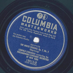 Leopold Stokowsky - The White Peacock, Beginning and...