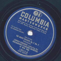 Leopold Stokowsky - The White Peacock, Beginning and Conclusion