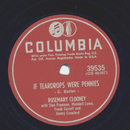 Rosemary Clooney - If teardrops were pennies / Im waiting...