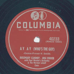 Rosemary Clooney, Jose Ferrer - Ay ay / A brunch of Bananas