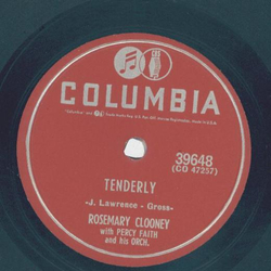 Rosemary Clooney - Did anyone call / Tenderly